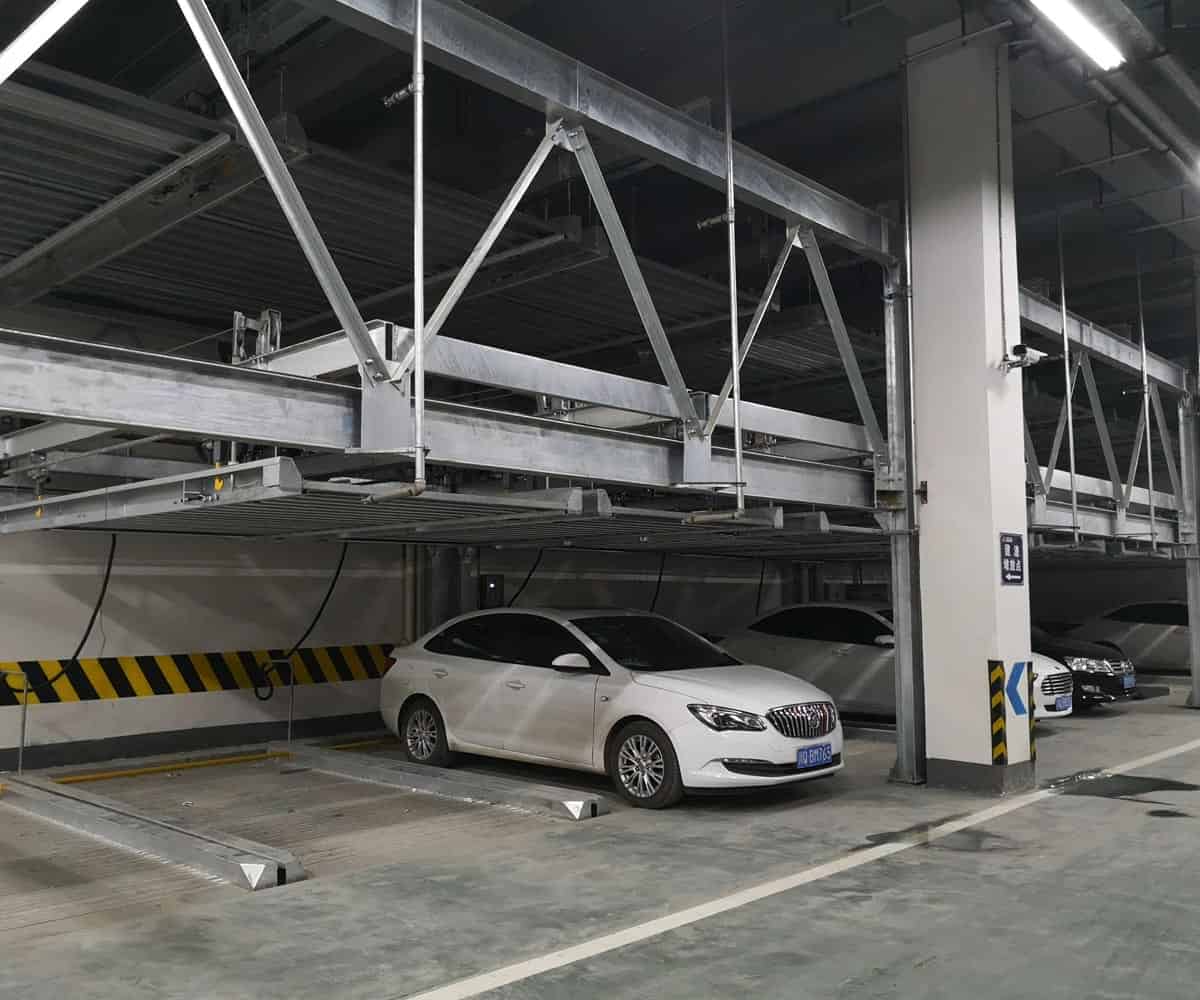 升降橫移機械停車設備
